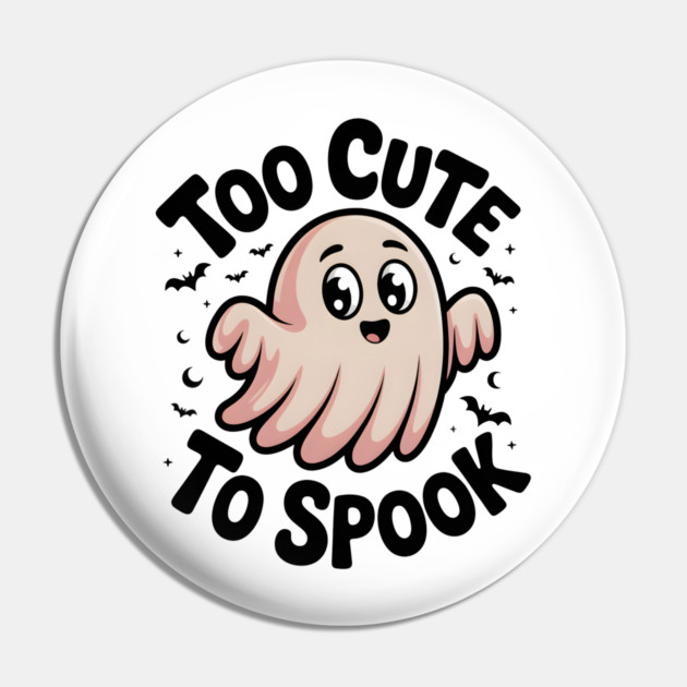Too Cute To Spook Pin by Frank Ring