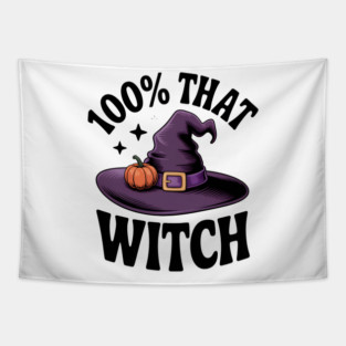 100% That Witch Tapestry