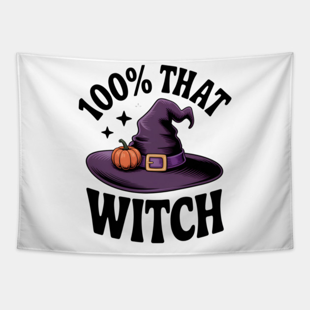 100% That Witch Tapestry by Frank Ring