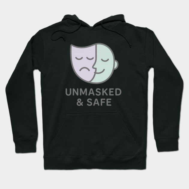 Unmasked & Safe (Mask Off) Hoodie by Fauzi's Store