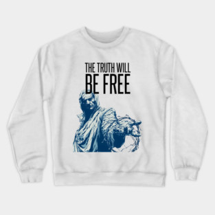 Anonymous: The Truth Will Be Free Crewneck Sweatshirt