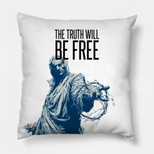 Anonymous: The Truth Will Be Free Pillow