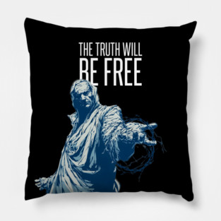 Anonymous: The Truth Will Be Free Pillow