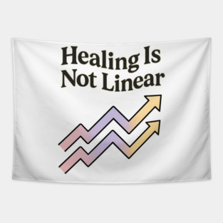 Healing Is Not Linear Tapestry
