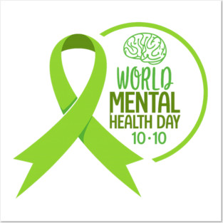 World Mental Health Day Posters and Art