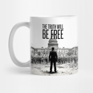 Anonymous: The Truth Will Be Free Mug