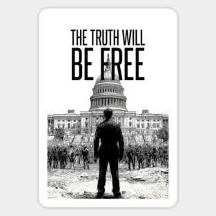 Anonymous: The Truth Will Be Free Sticker