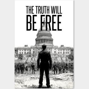 Anonymous: The Truth Will Be Free Posters and Art