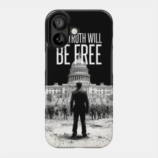 Anonymous: The Truth Will Be Free Phone Case