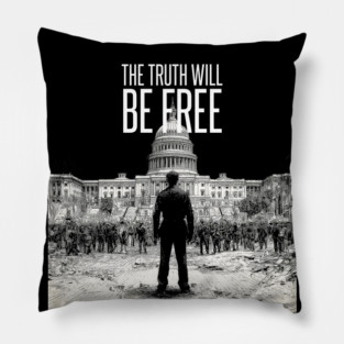 Anonymous: The Truth Will Be Free Pillow