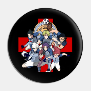 Blue Lock X  City Striker Takeover Anime Mashup Pin