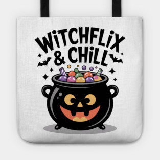 Witchflix and Chill Tote