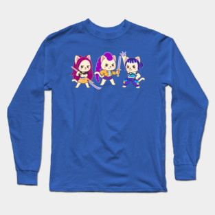 Kitty Pop Demon Hunters Long Sleeve T-Shirt