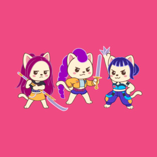 Kitty Pop Demon Hunters T-Shirt