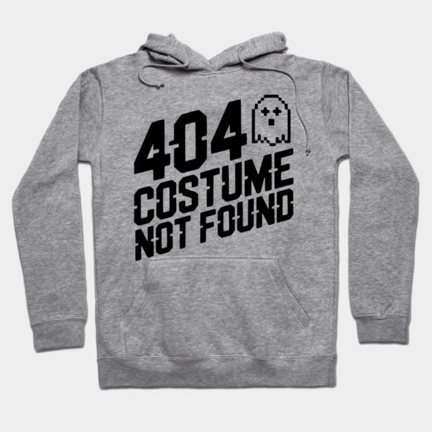 404 Costume Not Found Hoodie by Frank Ring