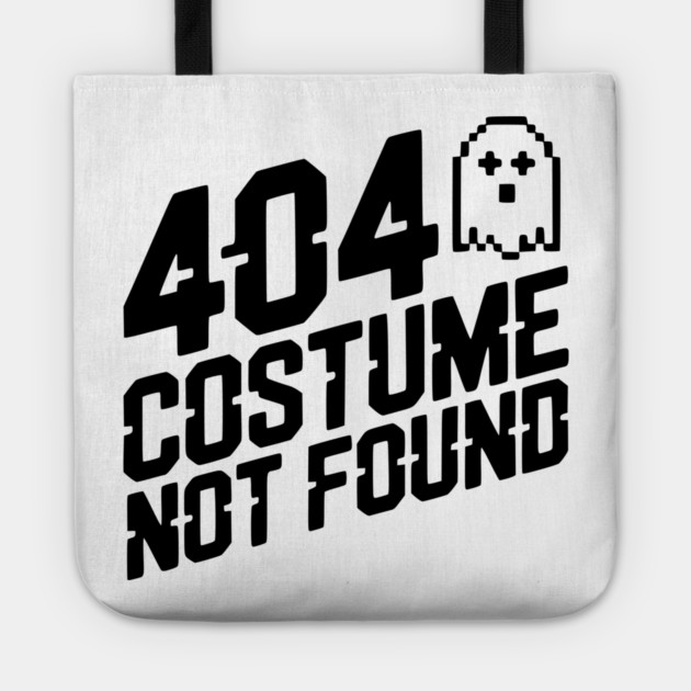 404 Costume Not Found Tote by Frank Ring