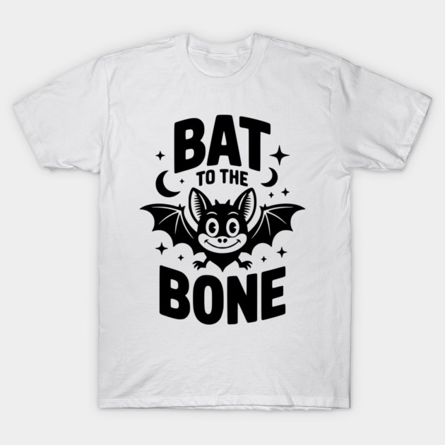 Bat to the Bone T-Shirt by Frank Ring