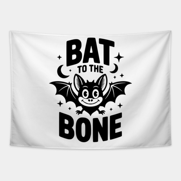 Bat to the Bone Tapestry by Frank Ring