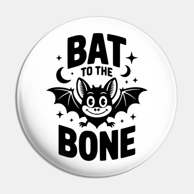 Bat to the Bone Pin by Frank Ring