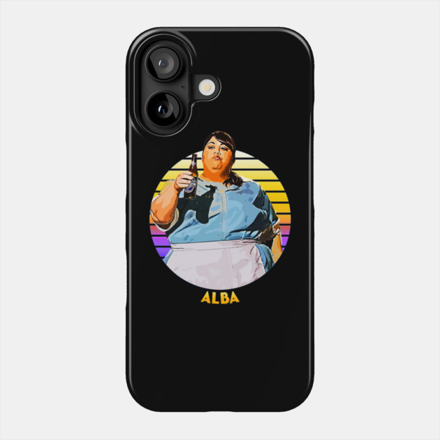 Sunset Stripes Series Alba Phone Case by Tv Moments