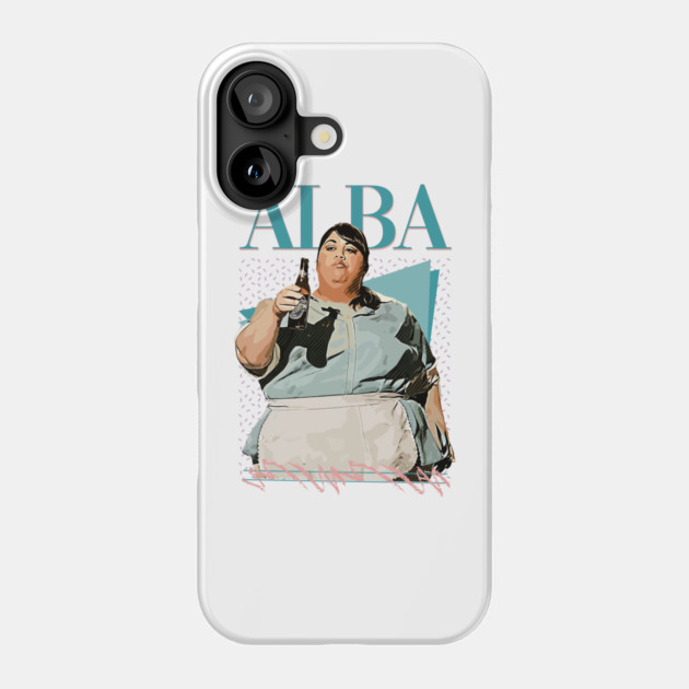 Vapor Pop 90s Alba Phone Case by Tv Moments