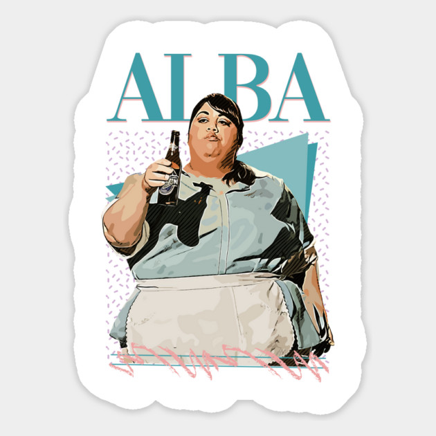 Vapor Pop 90s Alba Magnet by Tv Moments