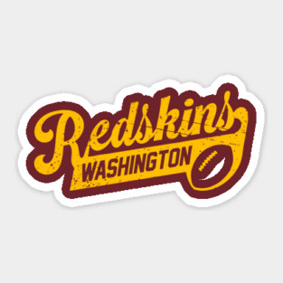 Redskins Retro Sticker