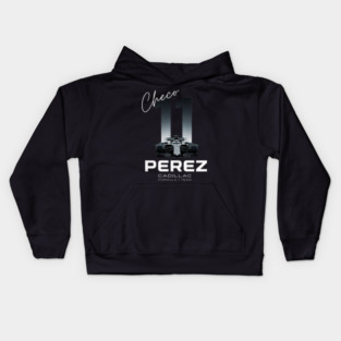 Checo Pérez Cadillac F1 Tribute Kids Hoodie