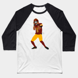 Jayden Daniels Dance Celebration Baseball T-Shirt