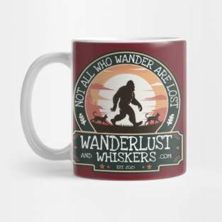 Wanderlust and Whiskers Mug