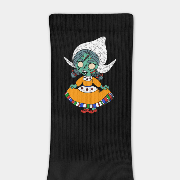 Cute Dutch Zombie Girl by H. R. Sinclair