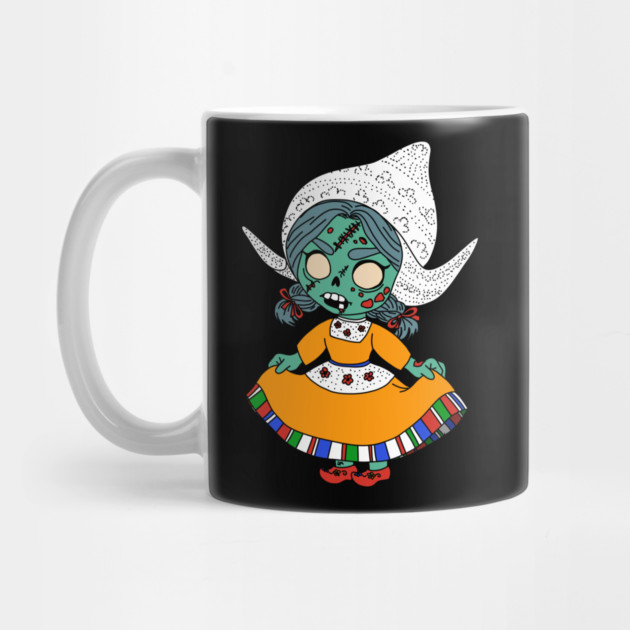 Cute Dutch Zombie Girl by H. R. Sinclair