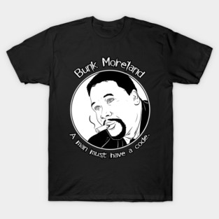 Bunk Moreland - The Wire T-Shirt
