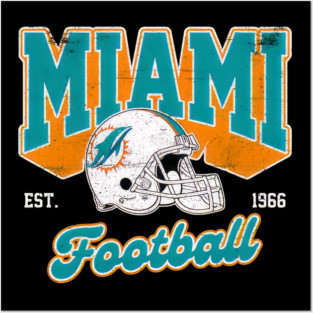 Miami-football-dolphins - jinrodrigues001 #203 Posters and Art