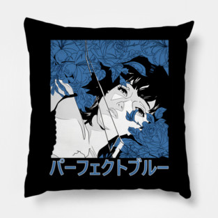 The New Logo Perfect Blue Pillow