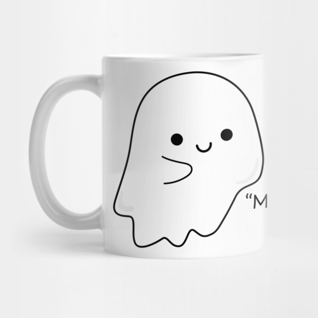 Cute Ghost Gamer Halloween by Demian Stipatio