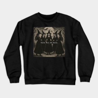 Halloween-Vibes Crewneck Sweatshirt