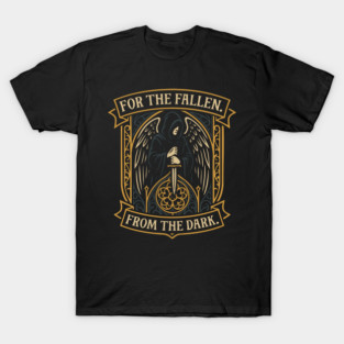 For the Fallen From the Dark Wargaming T-Shirt