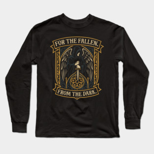 For the Fallen From the Dark Wargaming Long Sleeve T-Shirt