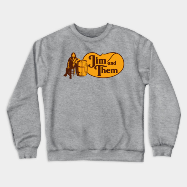 Jim and Them Barrel Crewneck Sweatshirt by Jim and Them