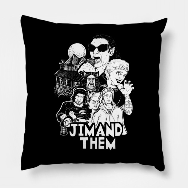Jim and Them Squad Pillow by Jim and Them