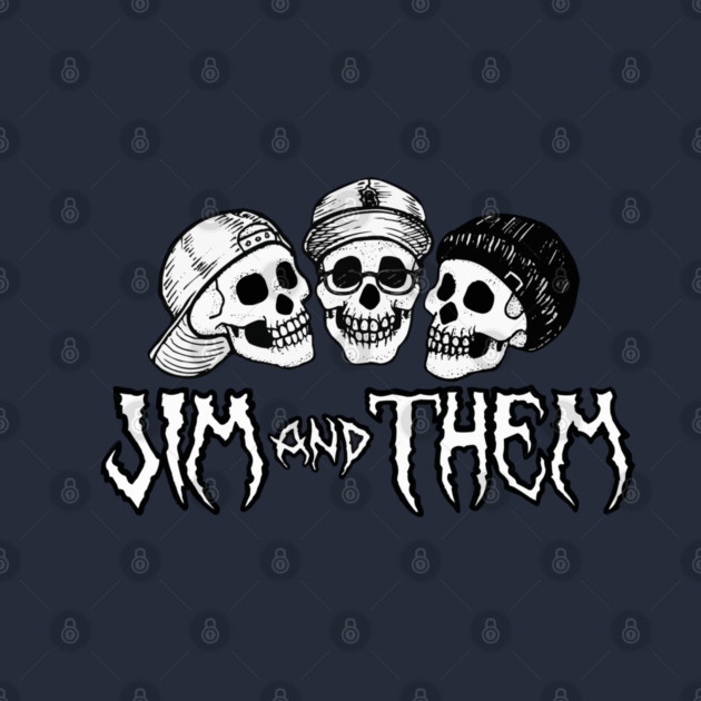 Jim and Them Skull Logo by Jim and Them
