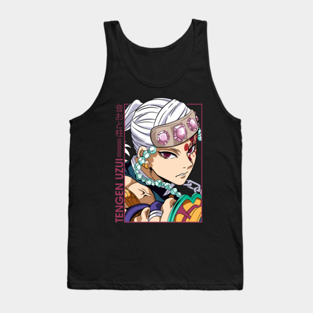 Tengen Uzui Sound Hashira - Demon Slayer Tank Top by Otaku Vibes