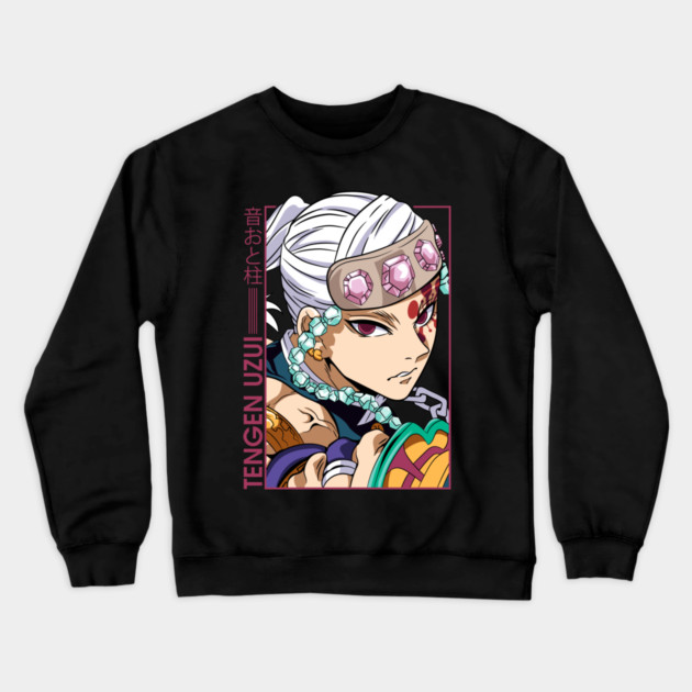 Tengen Uzui Sound Hashira - Demon Slayer Crewneck Sweatshirt by Otaku Vibes