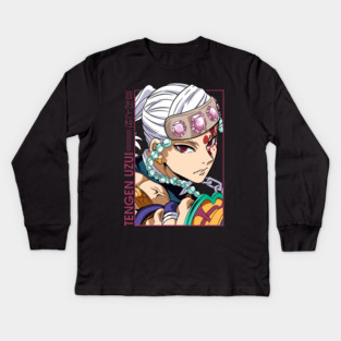 Tengen Uzui Sound Hashira - Demon Slayer Kids Long Sleeve T-Shirt