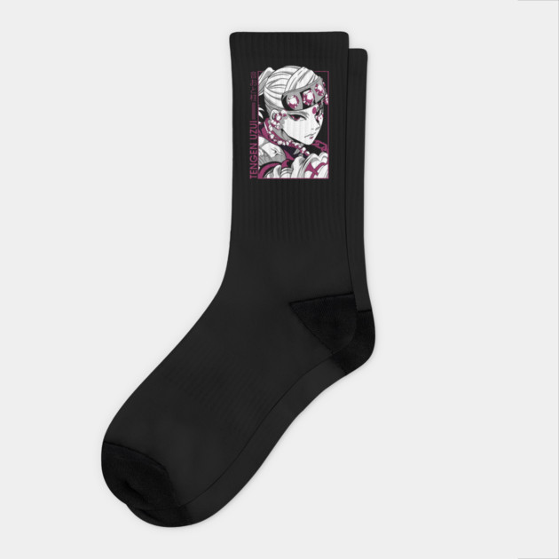 Uzui Sound Hashira - Demon Slayer Socks by Otaku Vibes