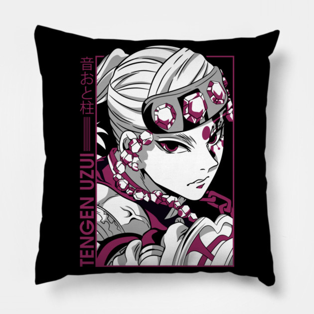 Uzui Sound Hashira - Demon Slayer Pillow by Otaku Vibes
