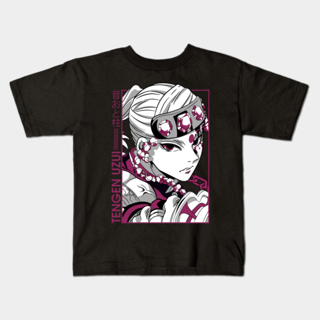 Uzui Sound Hashira - Demon Slayer Kids T-Shirt by Otaku Vibes