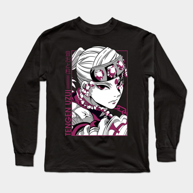 Uzui Sound Hashira - Demon Slayer Long Sleeve T-Shirt by Otaku Vibes