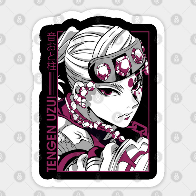 Uzui Sound Hashira - Demon Slayer Sticker by Otaku Vibes